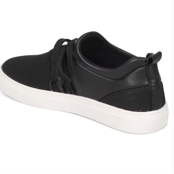 Qupid Daybreaker Sneakers Black Size 10 - Picture 5 of 8